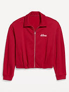 Image number 3 showing, San Francisco 49ers Oversized Fleece Bomber Jacket for Women