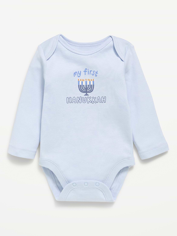 Long-Sleeve Graphic Bodysuit for Baby