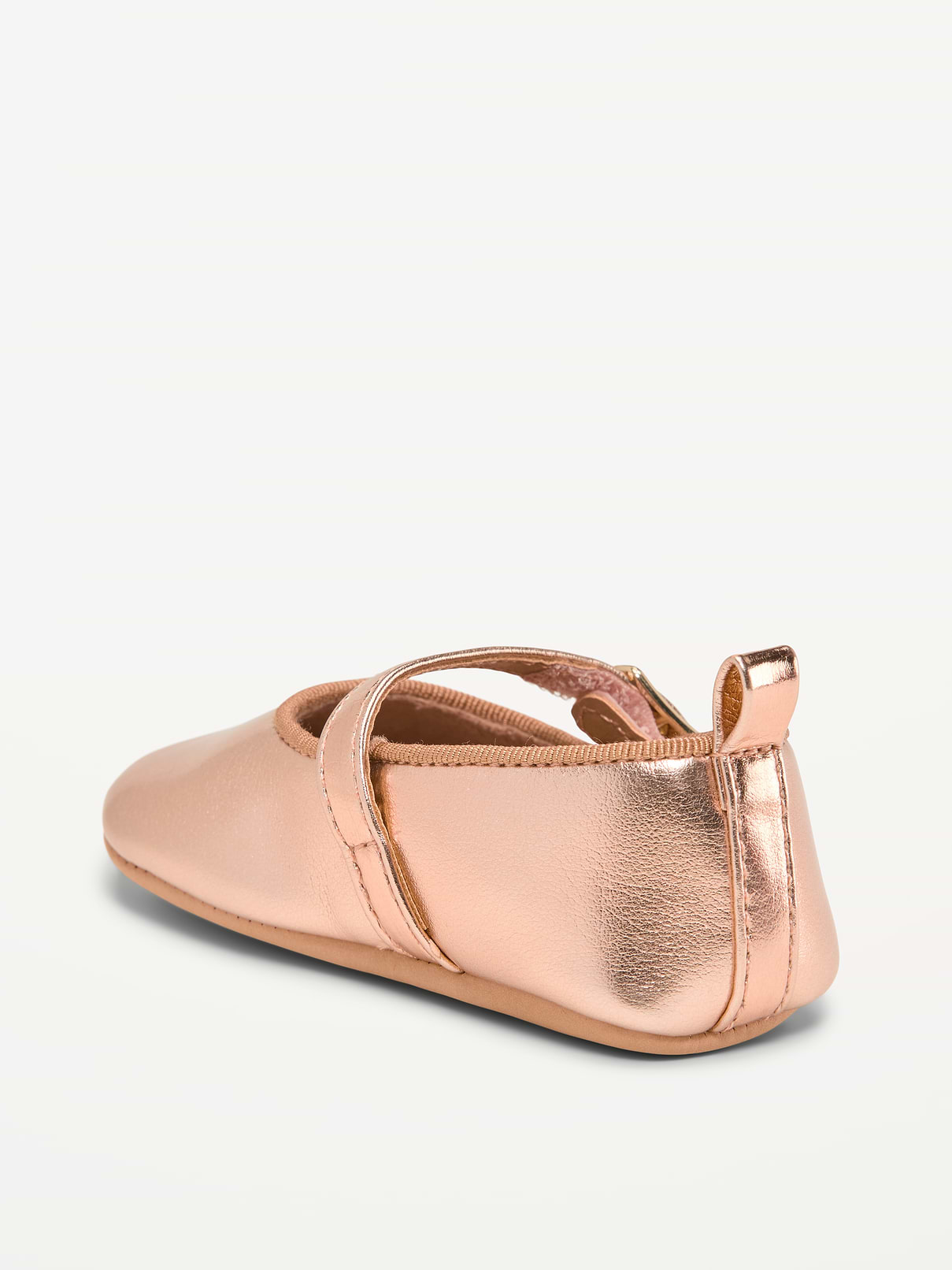 Image number 3 showing, Faux-Leather Ballet Flats for Baby