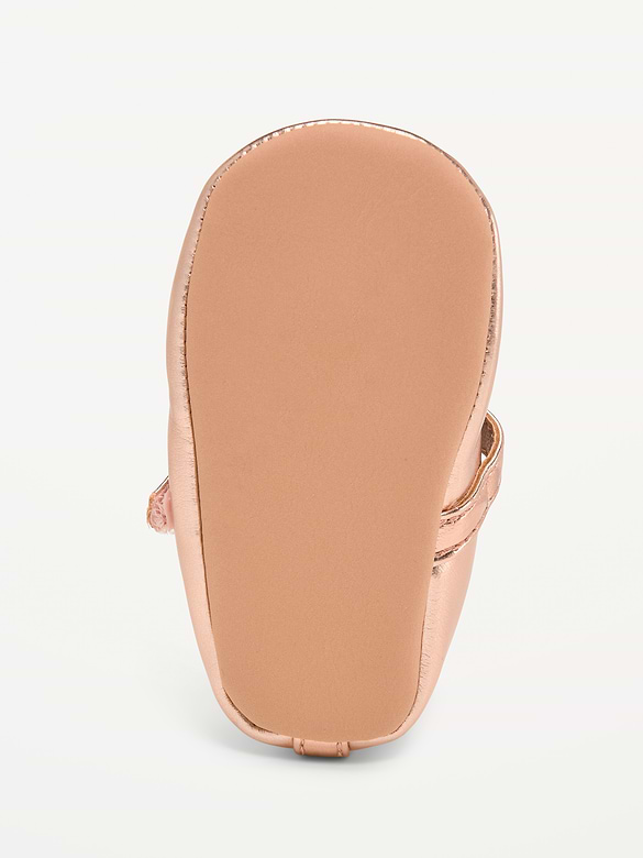 Faux-Leather Ballet Flats for Baby