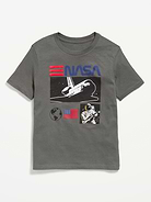 Image number 1 showing, NASA Gender-Neutral Graphic T-Shirt for Kids