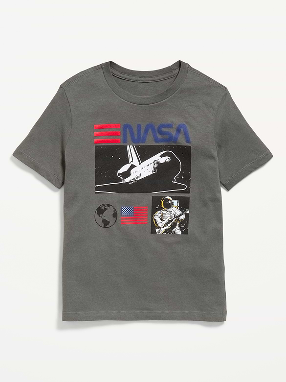 NASA Gender-Neutral Graphic T-Shirt for Kids