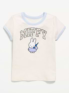 Image number 1 showing, Miffy™ Graphic Ringer T-Shirt for Girls