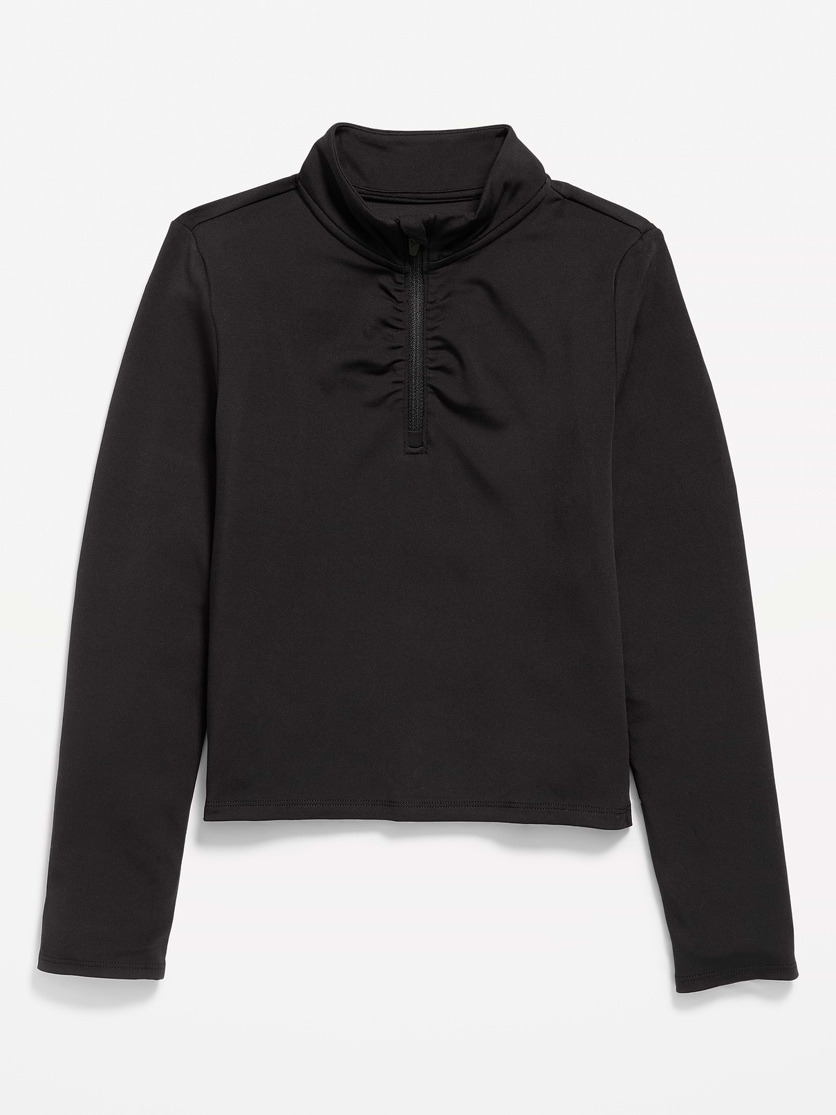 Image number 3 showing, StudioSmooth Half-Zip Performance Top for Girls