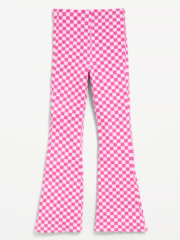 High-Waisted Flared Leggings for Girls