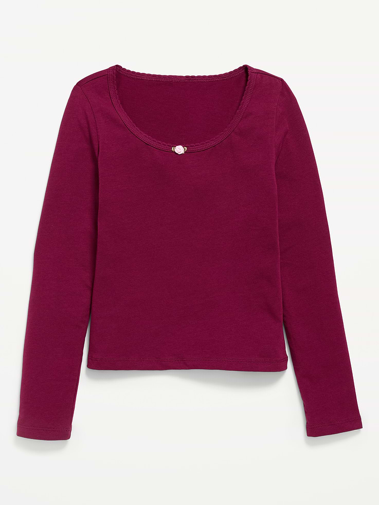 Image 1 of 1, scoop neck, long sleeves, Product #906002