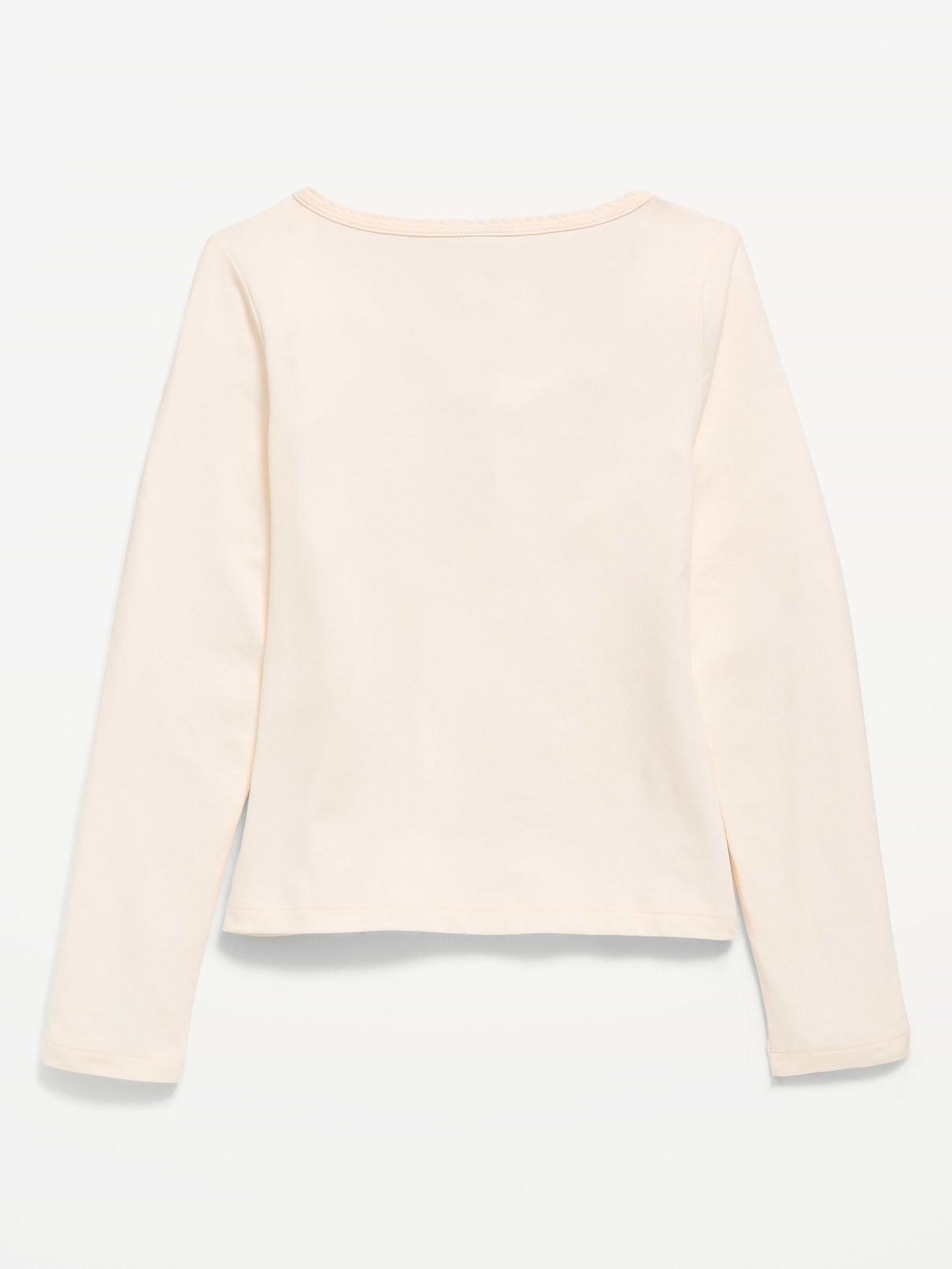 Image number 2 showing, Fitted Long-Sleeve Top for Girls