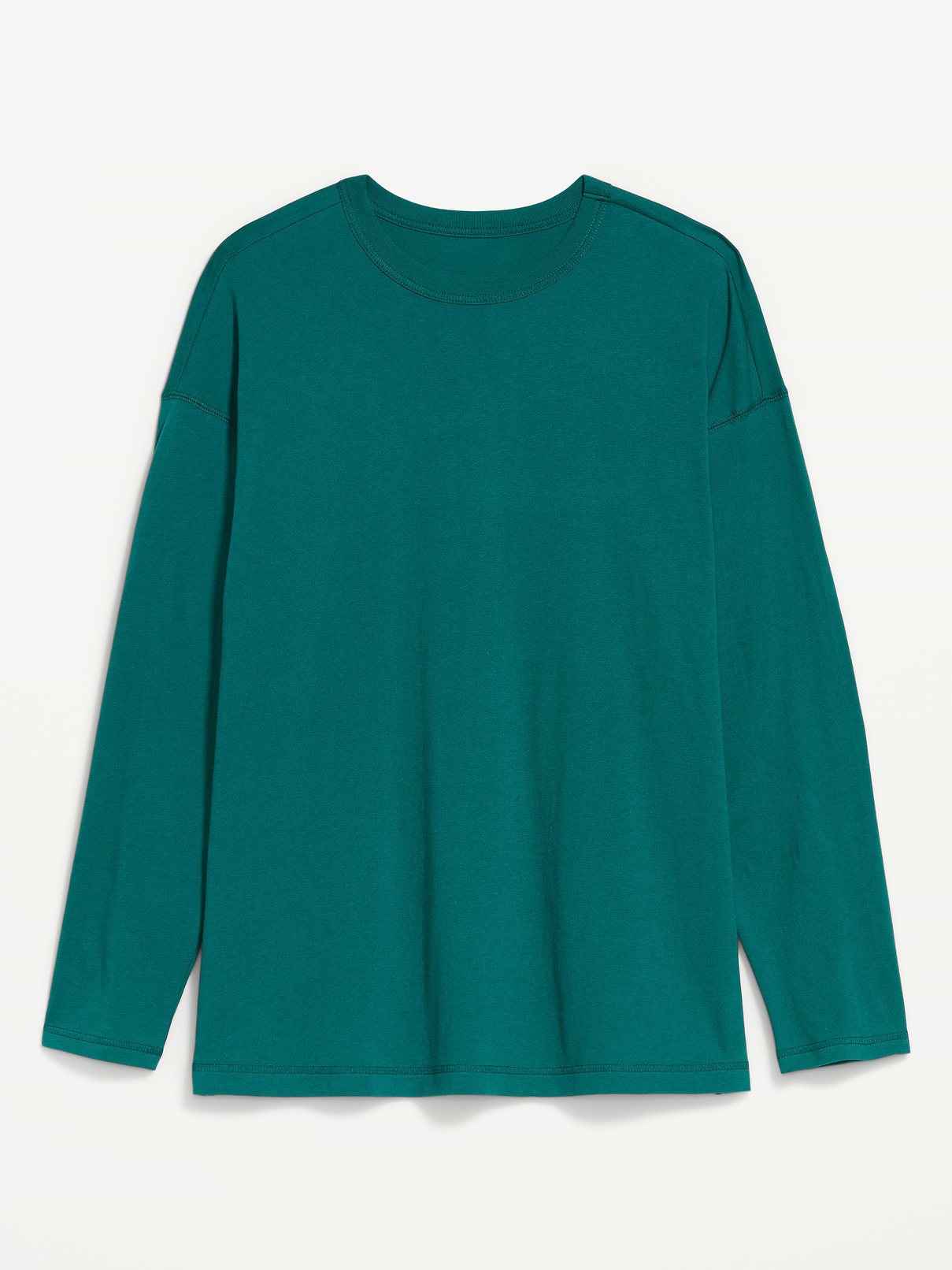 Image number 1 showing, Oversized EveryWear Long-Sleeve Tunic T-Shirt