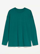 Image number 2 showing, Oversized EveryWear Long-Sleeve Tunic T-Shirt
