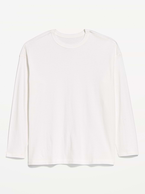 Image number 2 showing, Oversized EveryWear Long-Sleeve Tunic T-Shirt