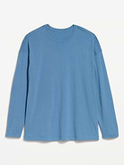 Image number 2 showing, Oversized EveryWear Long-Sleeve Tunic T-Shirt