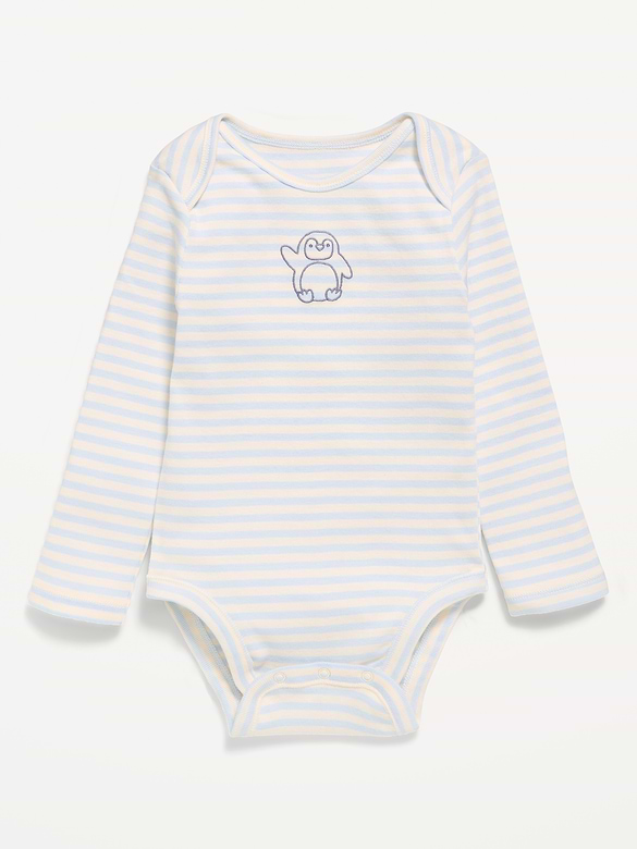 Long-Sleeve Graphic Bodysuit for Baby