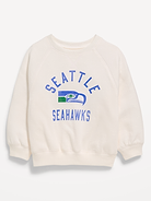 Image number 2 showing, Seattle Seahawks Crew-Neck Sweatshirt for Toddler Girls