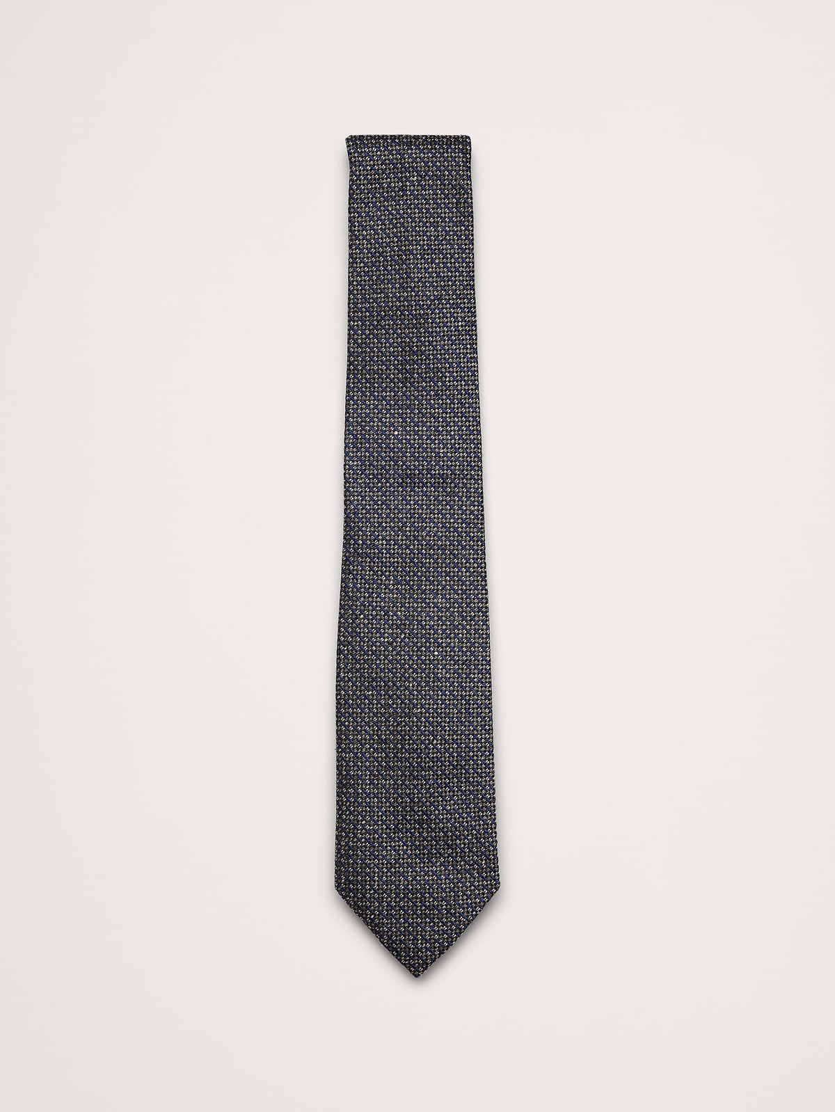 Wool Birdseye Tie by Tino Cosma