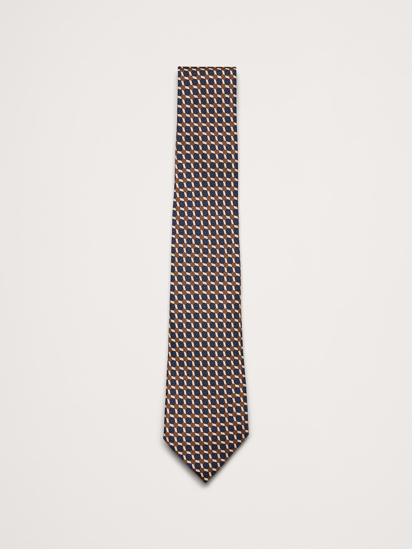 Image number 1 showing, Geometric Silk Tie by Tino Cosma