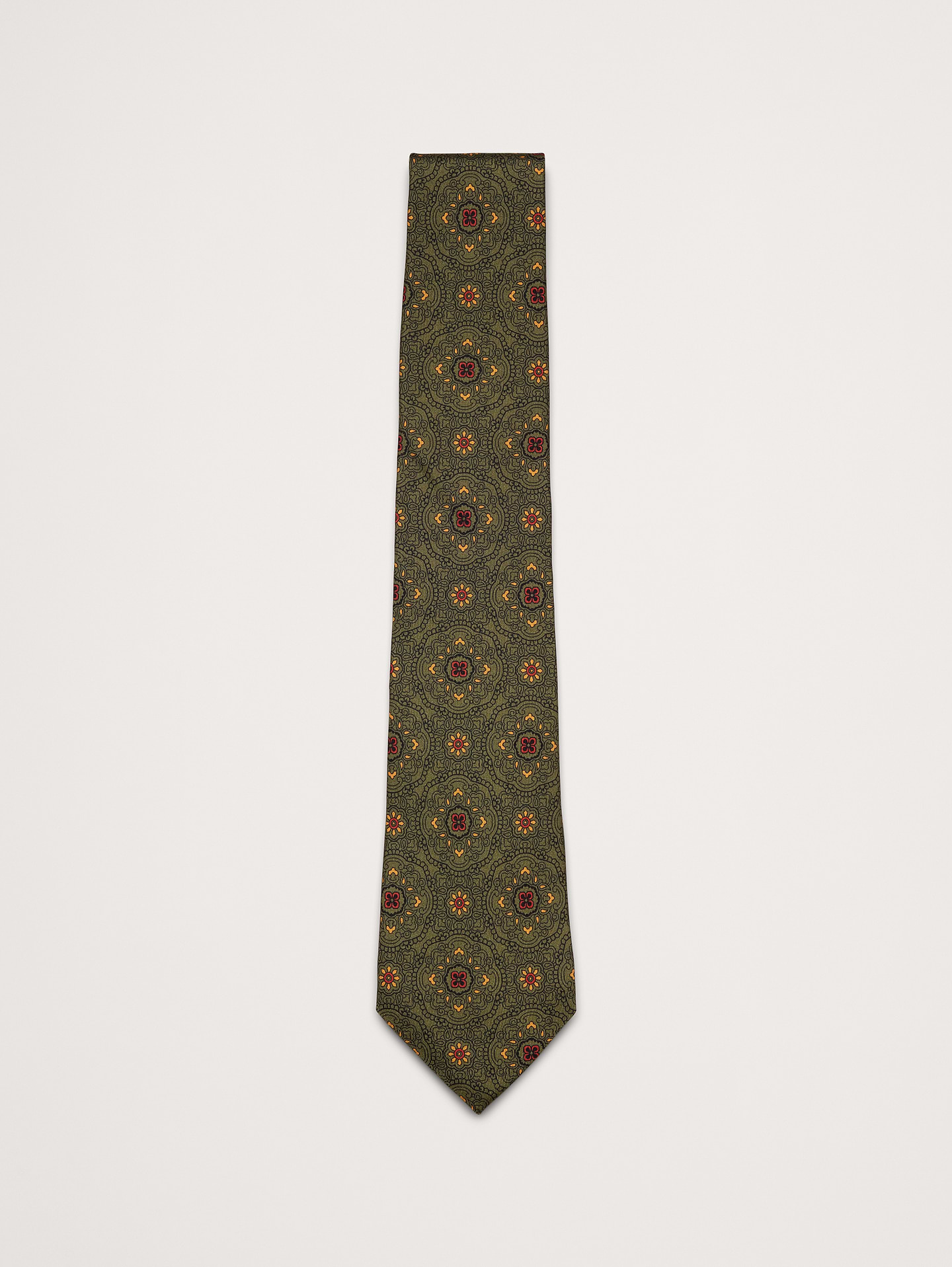 Image number 1 showing, Geometric Silk Tie by Tino Cosma