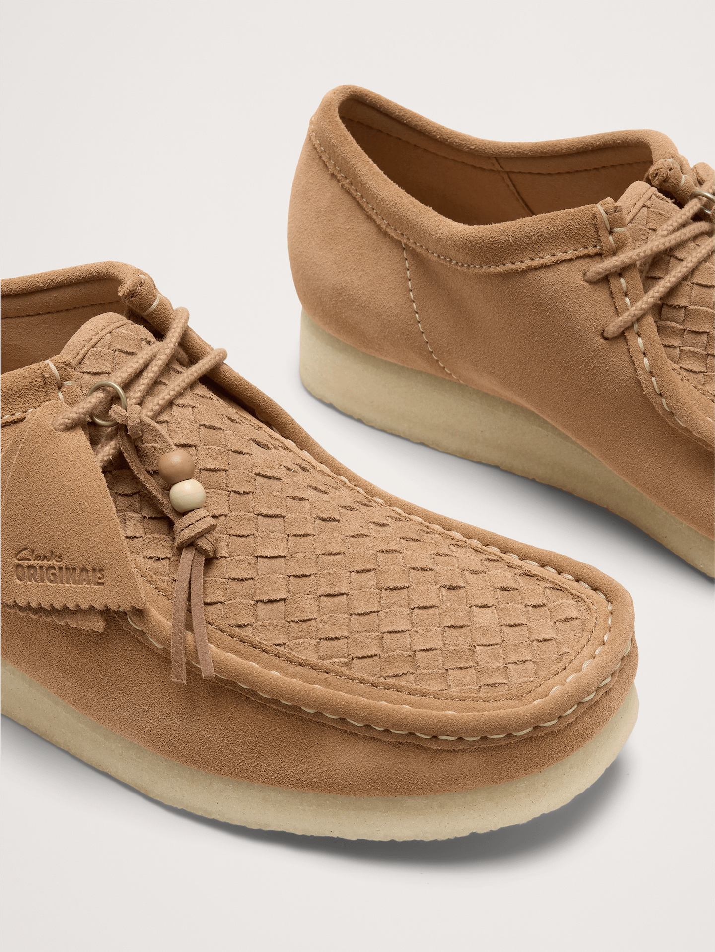 Image number 6 showing, Suede Wallabee Shoe by Clark's Originals