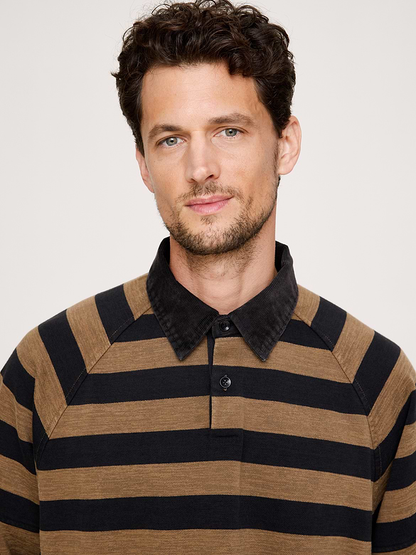 Archive Reissue Striped Rugby Jersey