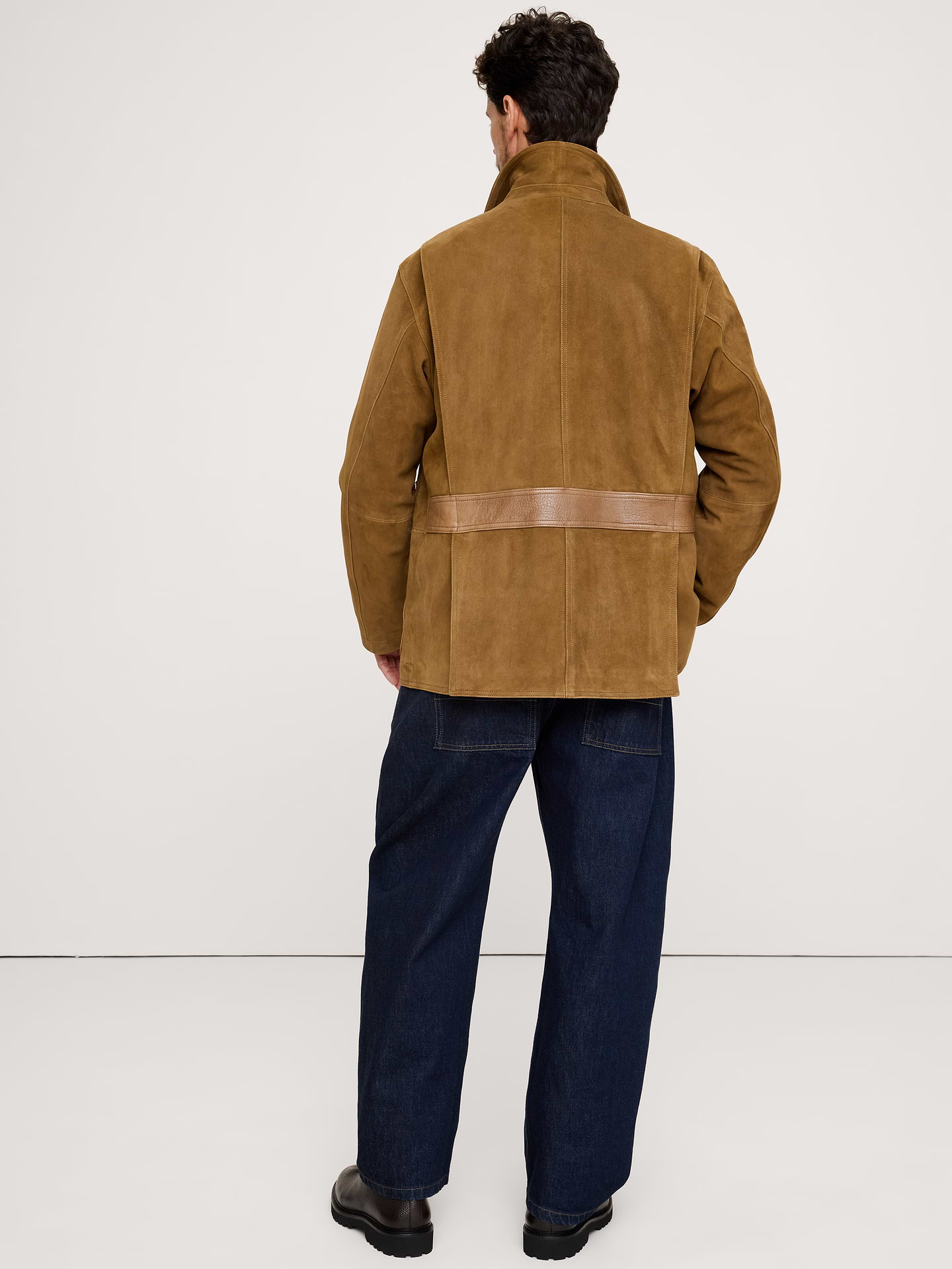 Image number 2 showing, Suede Chore Coat