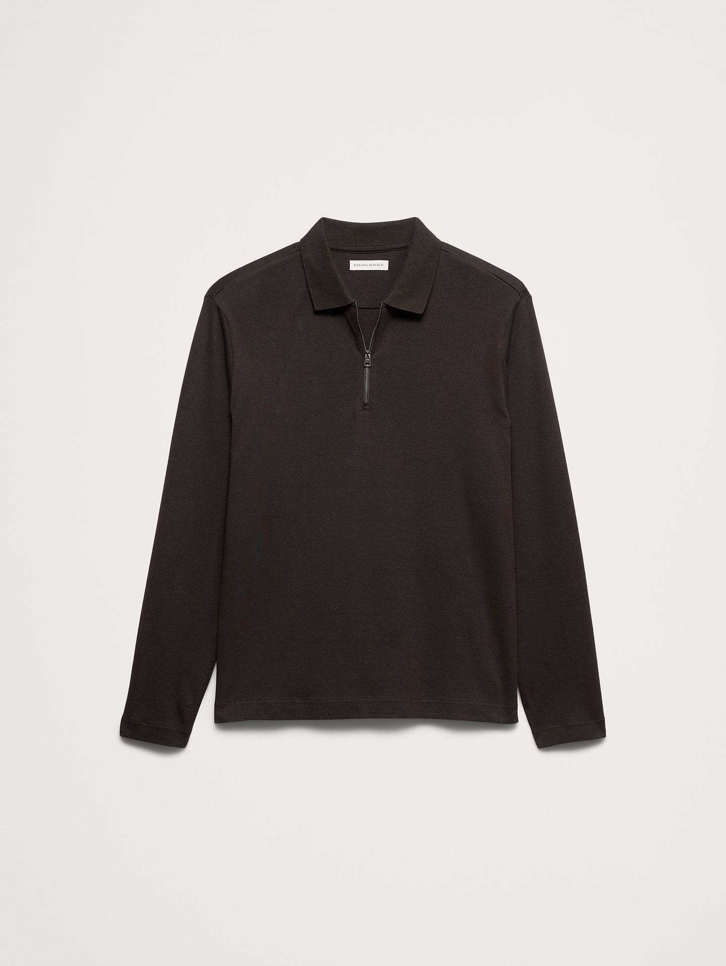 Image number 4 showing, Luxury-Touch Quarter-Zip Polo