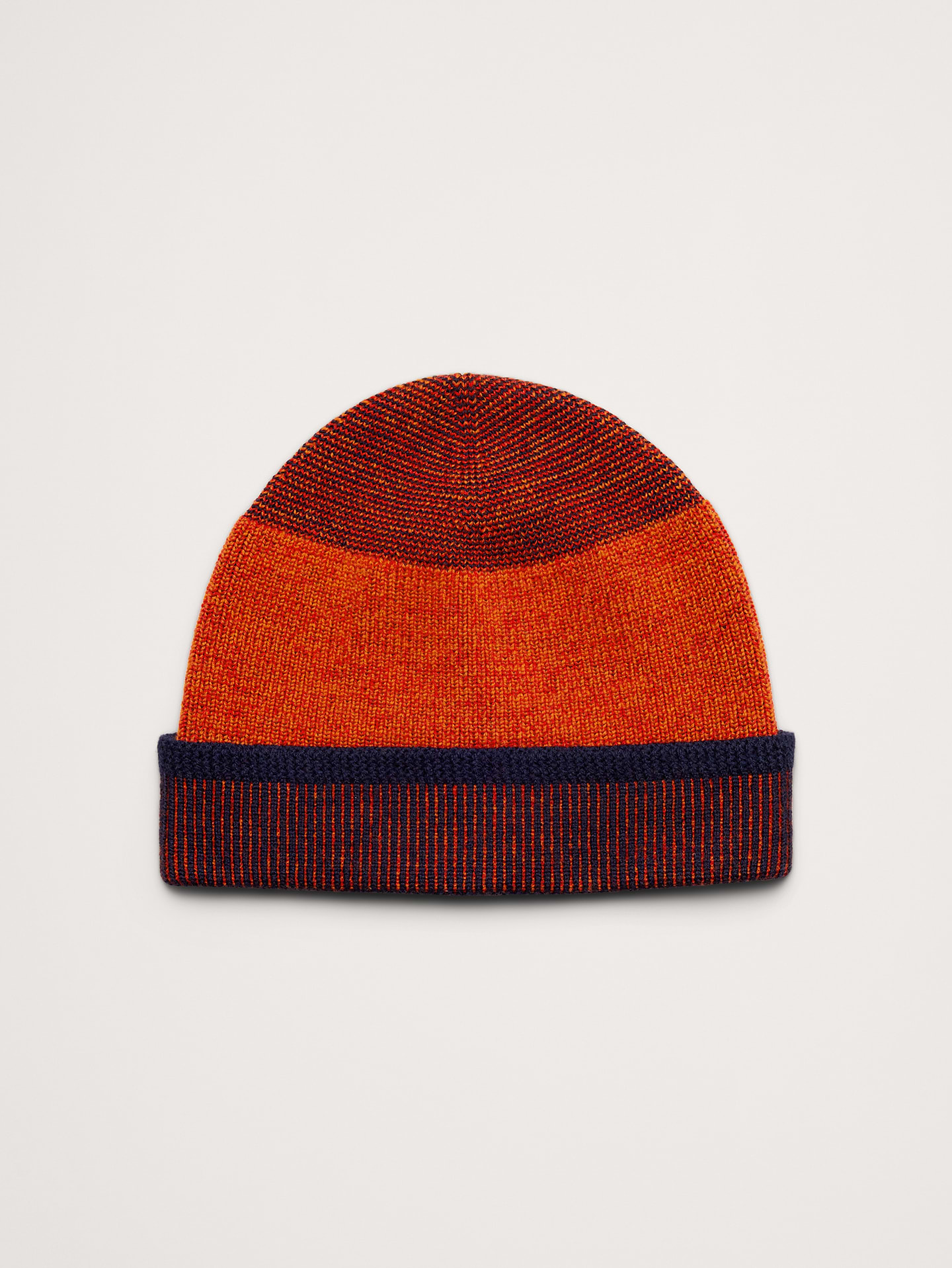 Image number 1 showing, Merino Lightweight Striped Beanie