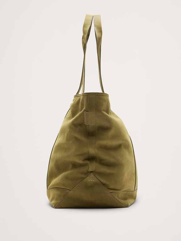 Nubuck Leather Weekend Tote
