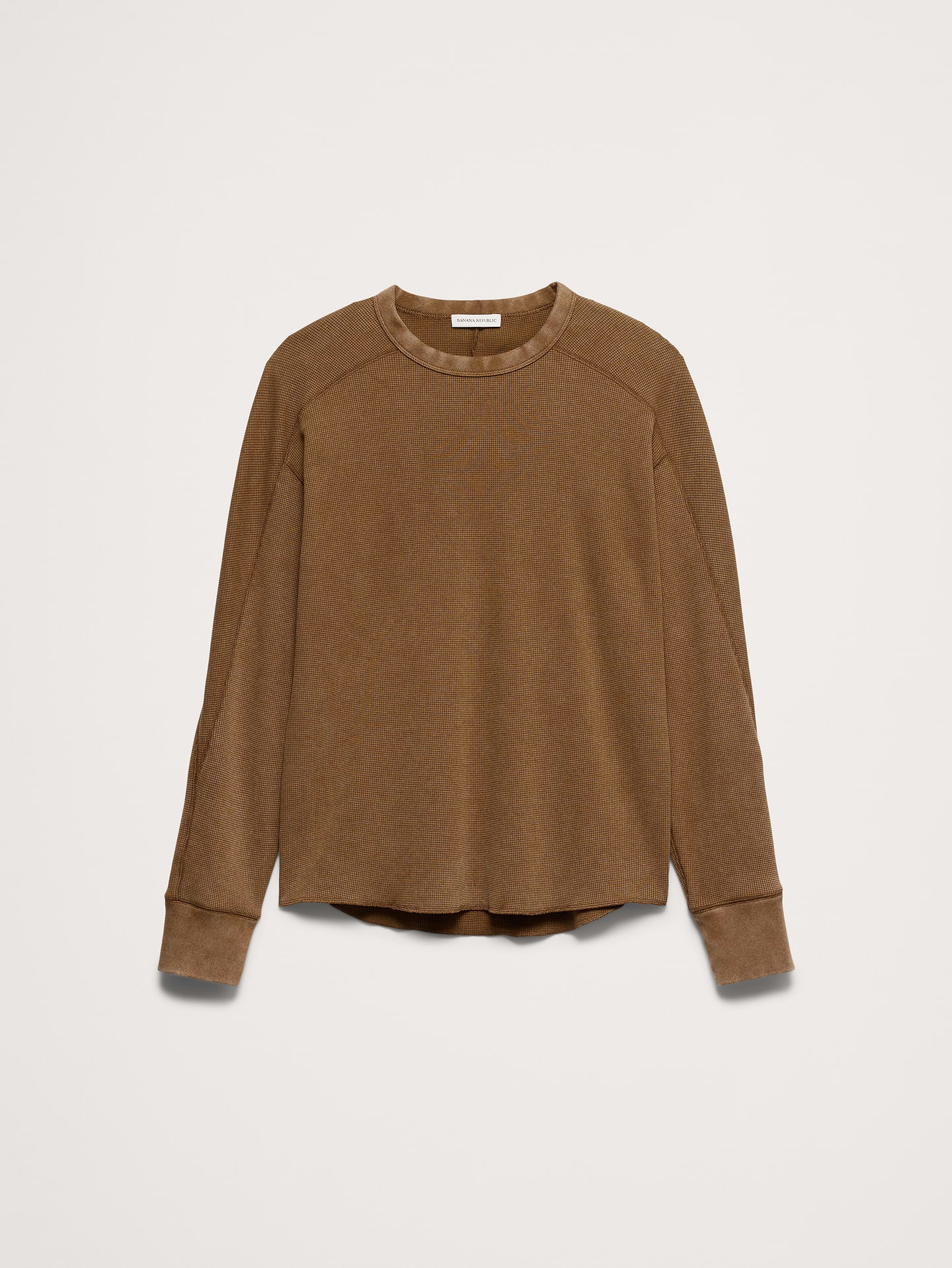 L'image numéro 4 présente T-shirt en tricot de coton gaufré