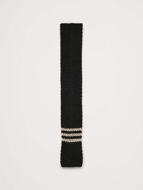 Silk Knit Tie by Tino Cosma