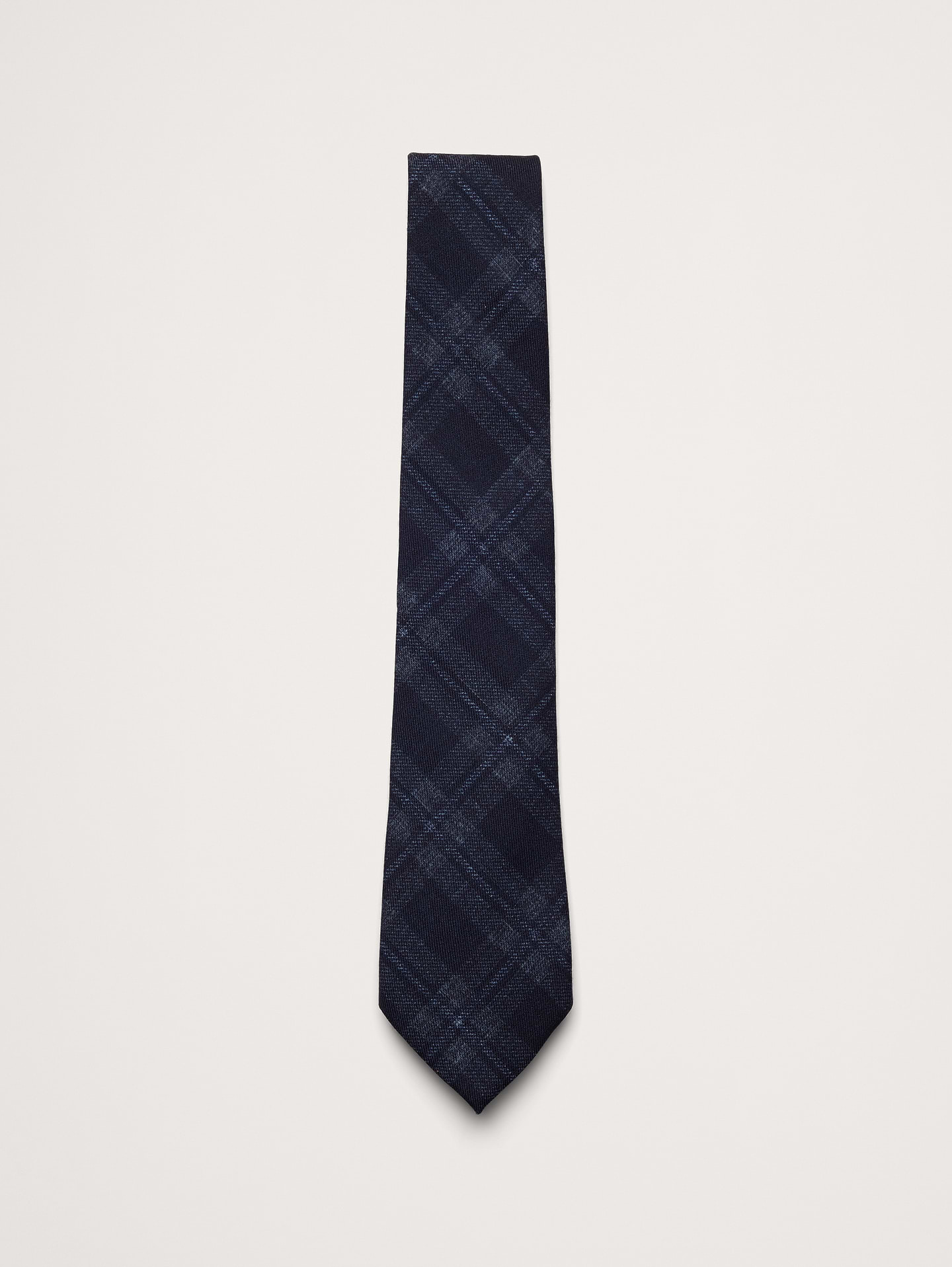 Image number 1 showing, Plaid Wool Tie by Tino Cosma