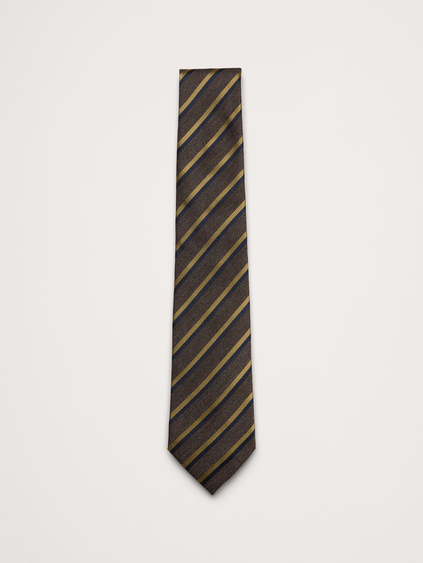 Image number 1 showing, Striped Silk Tie by Tino Cosma