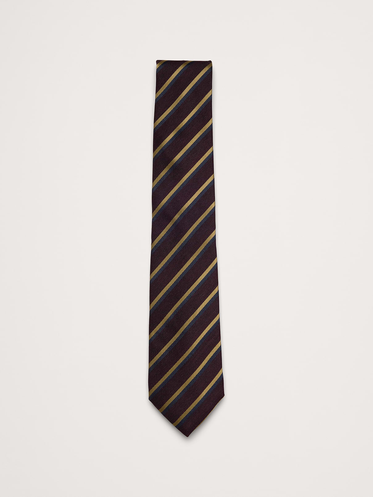 Striped Silk Tie by Tino Cosma
