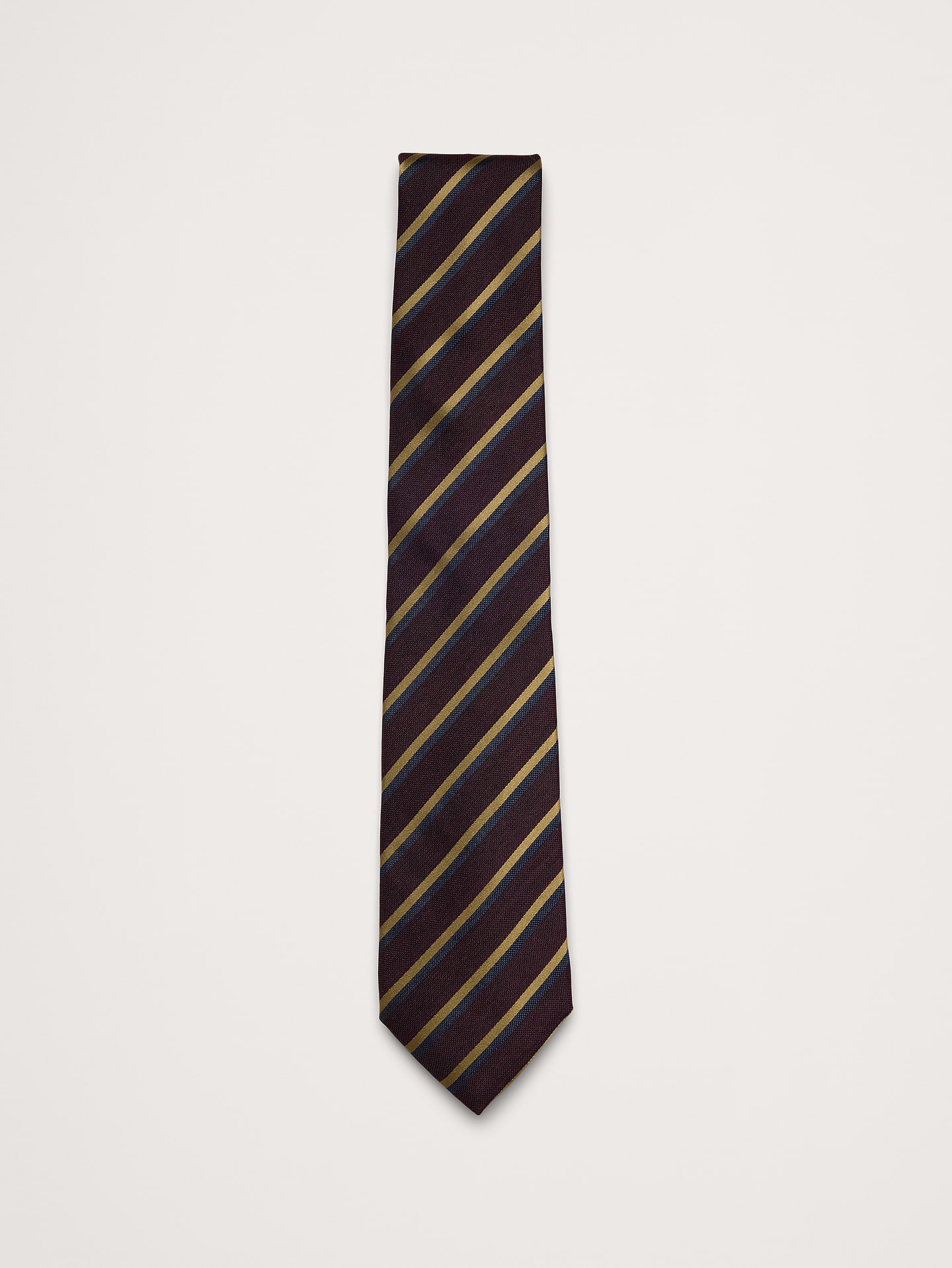 Image number 1 showing, Striped Silk Tie by Tino Cosma