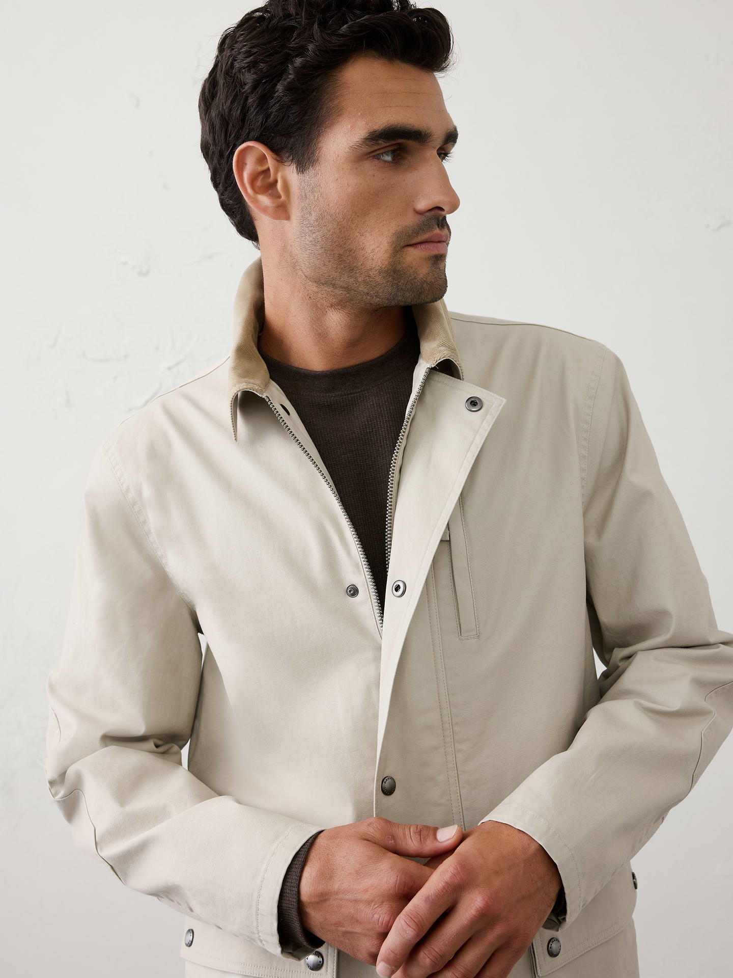 Image number 3 showing, Cotton Utility Jacket