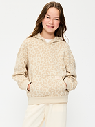 Image 1 of 2, built-in hood, long sleeves, drop shoulders, kangaroo pocket, Product #908620