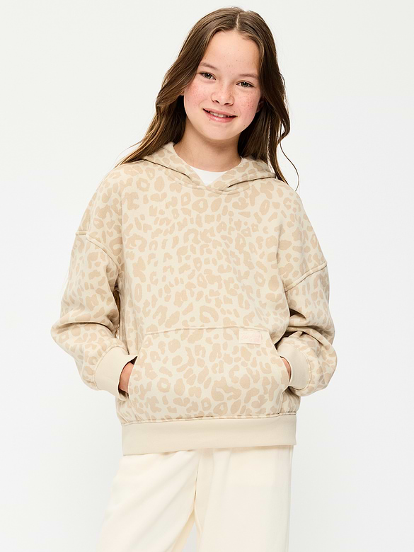 Oversized Pullover Hoodie for Girls
