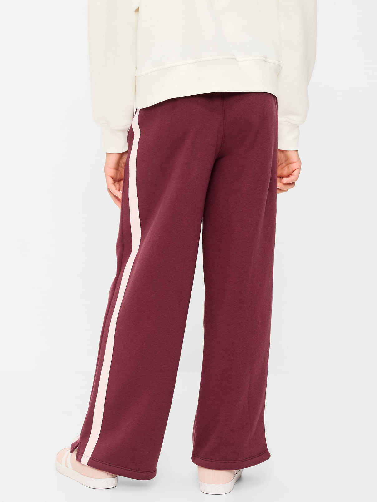 Image number 2 showing, Super Baggy Wide-Leg Retro Sweatpants for Girls