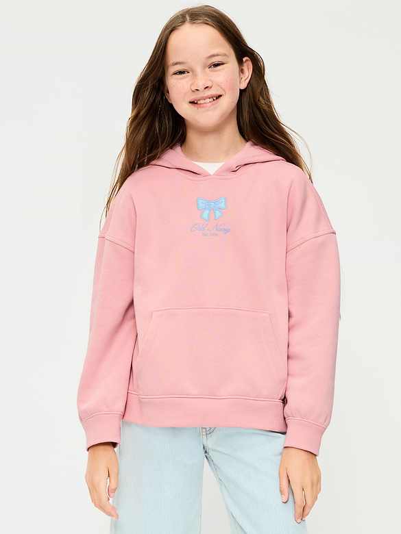 Oversized Pullover Hoodie for Girls