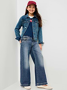 Image number 3 showing, Low-Rise Super Baggy Wide-Leg Jeans for Girls