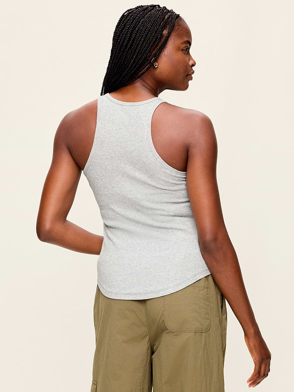 Exhale Seamless Fitted Rib Tank