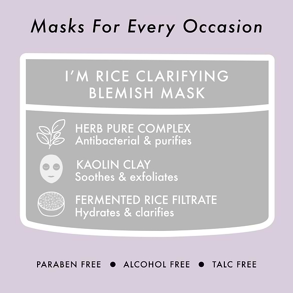 Tony Moly Im Rice Clarifying Blemish Acne Mask