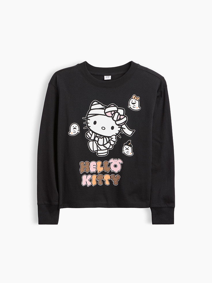 Image number 1 showing, GapKids Oversized Graphic T-Shirt