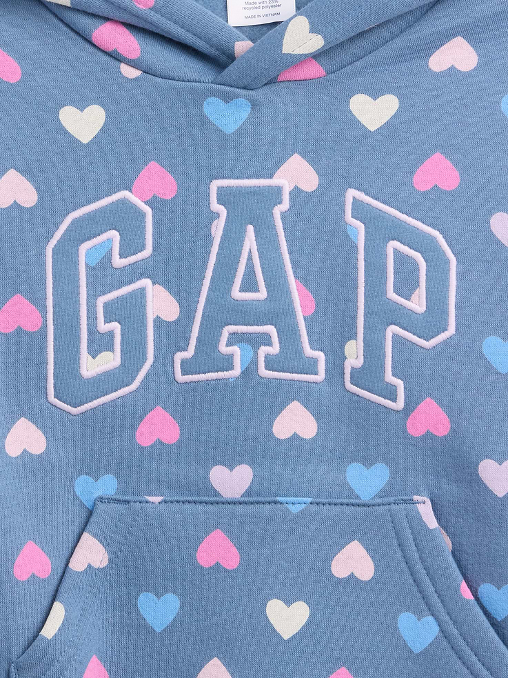 Image number 2 showing, babyGap Relaxed Print Logo Hoodie