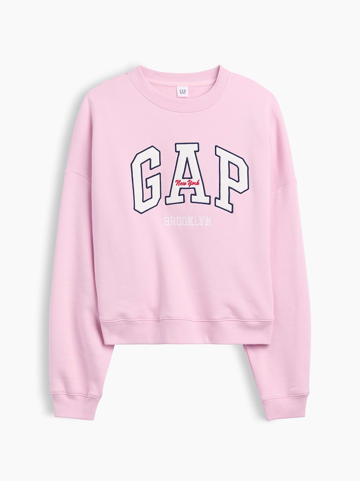 Image 5 of 5, Oversized Wedge Crewneck Sweatshirt