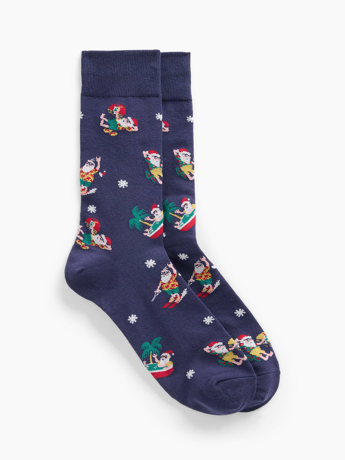 Image 1 of 2, This product is made with/contains 12% recycled polyester. Compared to virgin materials, using recycled materials helps reduce resource use and waste., Stretch knit., Banded top., Reinforced toe and heel., Select styles have allover print or stripes., This product was made in a factory that invests in gender equity and women’s empowerment through RISE. Learn more at, Product #846805