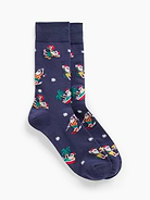 Image 1 of 2, This product is made with/contains 12% recycled polyester. Compared to virgin materials, using recycled materials helps reduce resource use and waste., Stretch knit., Banded top., Reinforced toe and heel., Select styles have allover print or stripes., This product was made in a factory that invests in gender equity and women’s empowerment through RISE. Learn more at, Product #846805