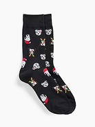 Image 1 of 1, This product is made with/contains 12% recycled polyester. Compared to virgin materials, using recycled materials helps reduce resource use and waste., Stretch knit., Banded top., Reinforced toe and heel., Select styles have allover print or stripes., This product was made in a factory that invests in gender equity and women’s empowerment through RISE. Learn more at, Product #846805