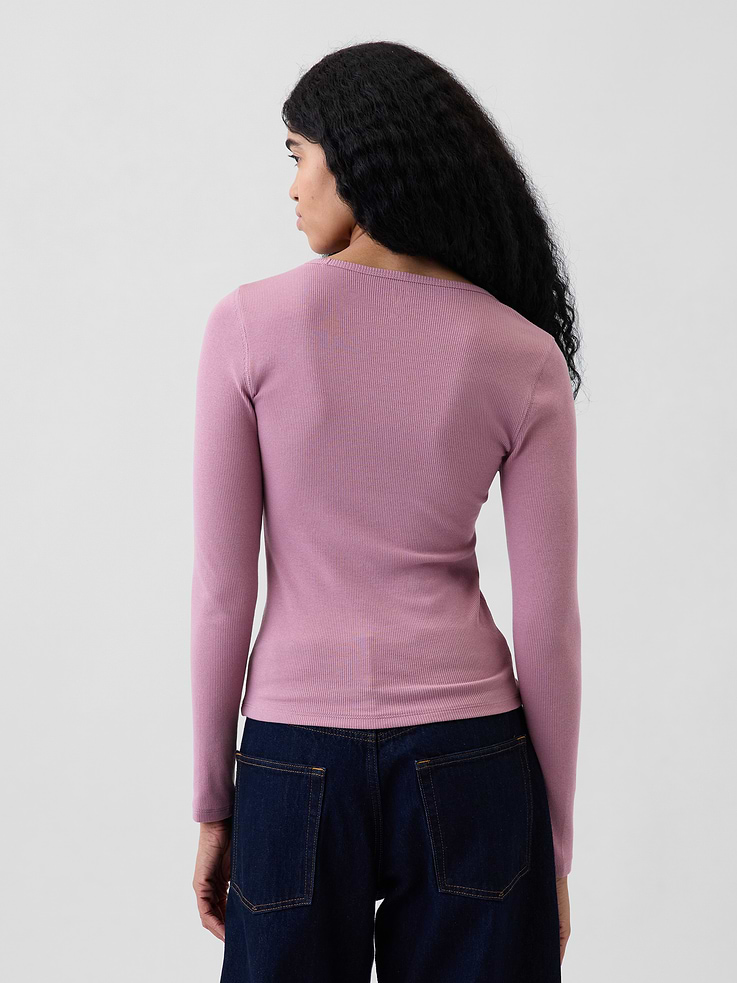 Image 3 of 4, Modern Rib T-Shirt