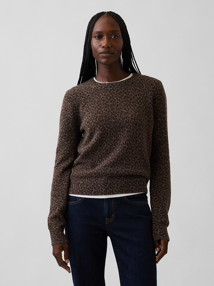 Image number 1 showing, CashSoft Crew Sweater