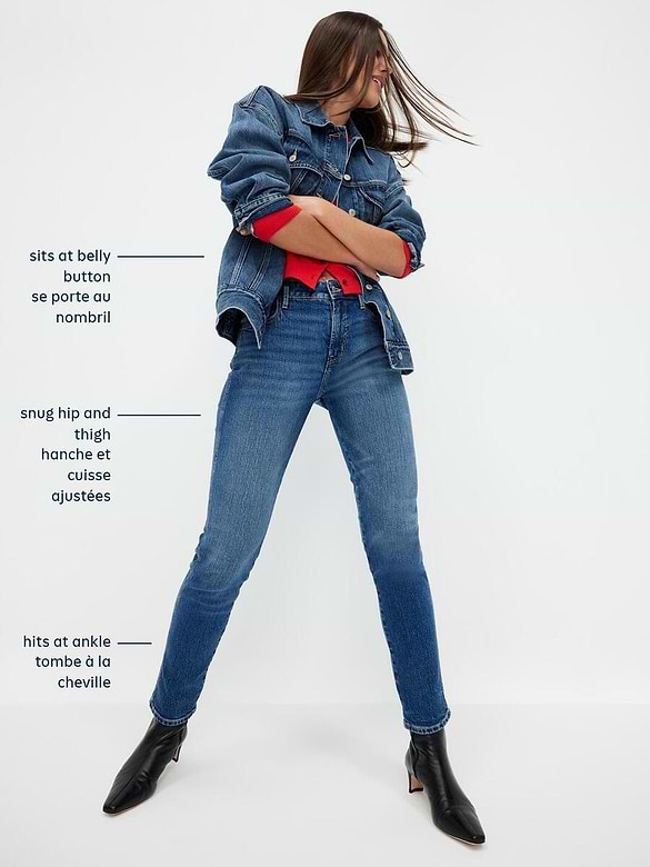 Mid-Rise Rockstar Super-Skinny Jeans