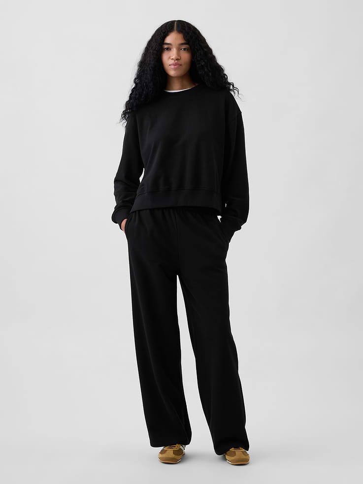 Image number 5 showing, VintageSoft Terry Oversized Wedge Sweatshirt
